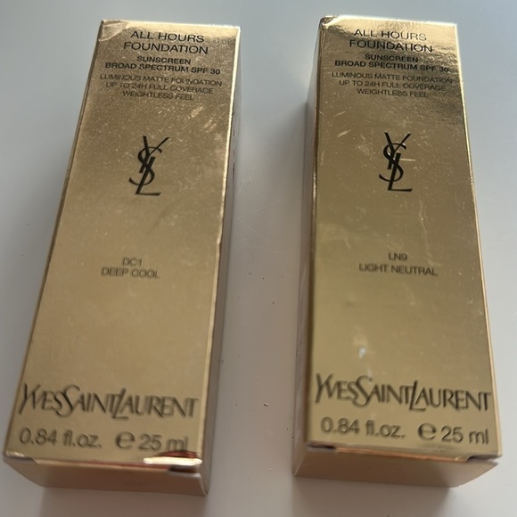 YSL ALL HOURS FOUNDATIONS - shades available listed in sizing - Picture 3 of 3